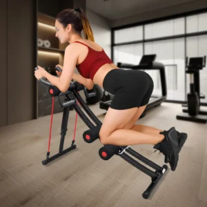 Foldable Ab Machine, Supports 440 lbs