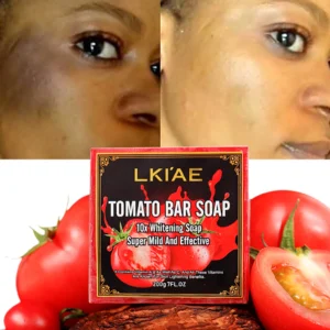 LKIAE Brand Tomato Fruit Scented Handmade Natural Bar Soap