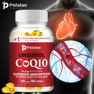 CoQ10 100mg - Fat-soluble, Natural Supplement That Supports Blood Circulation